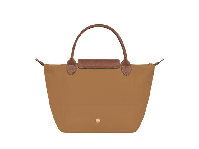 Longchamp Longchamp Le Pliage Original S Handbag In Recycled Canvas With Gold Hardware Fawn - view 3