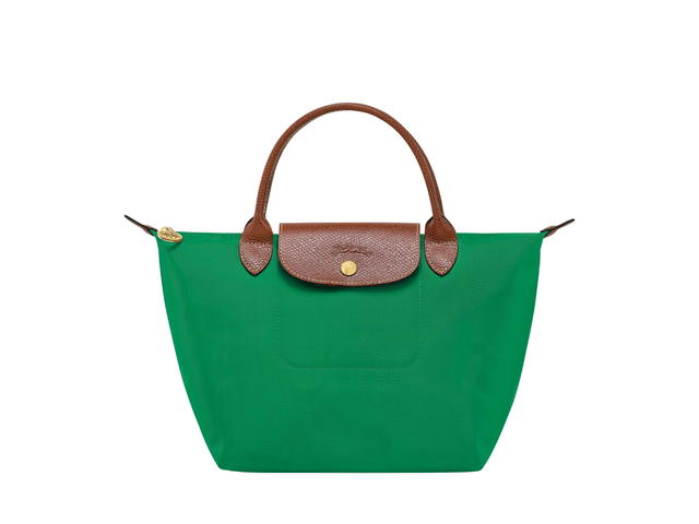 Longchamp Longchamp Le Pliage Original S Handbag In Recycled Canvas With Gold Hardware Green - view 1