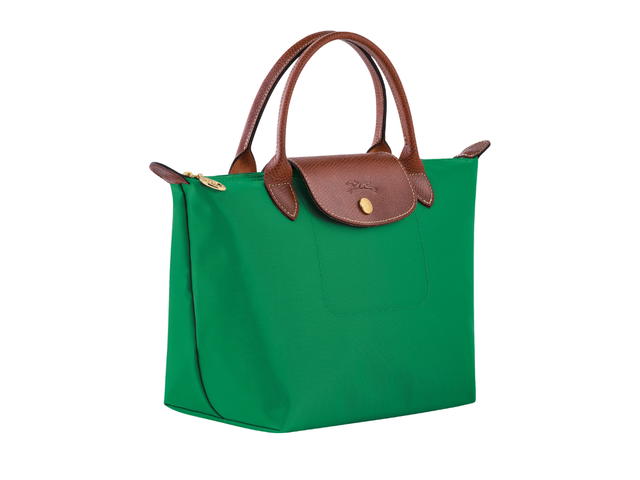 Longchamp Longchamp Le Pliage Original S Handbag In Recycled Canvas With Gold Hardware Green - view 2