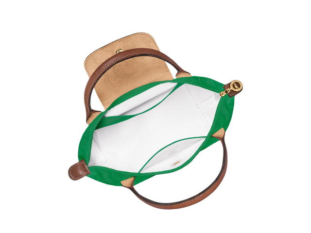 Longchamp Longchamp Le Pliage Original S Handbag In Recycled Canvas With Gold Hardware Green - view 4