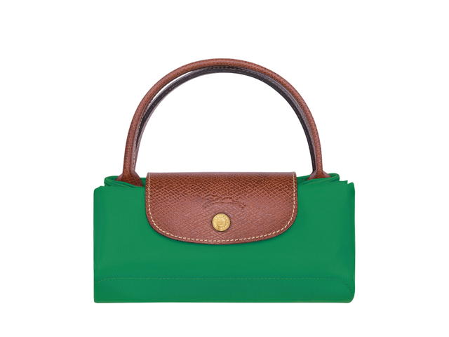 Longchamp Longchamp Le Pliage Original S Handbag In Recycled Canvas With Gold Hardware Green - view 5