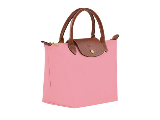 Longchamp Longchamp Le Pliage Original S Handbag In Recycled Canvas With Gold Hardware Marshmallow - view 2