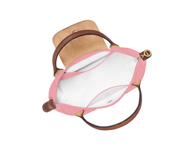 Longchamp Longchamp Le Pliage Original S Handbag In Recycled Canvas With Gold Hardware Marshmallow - view 4