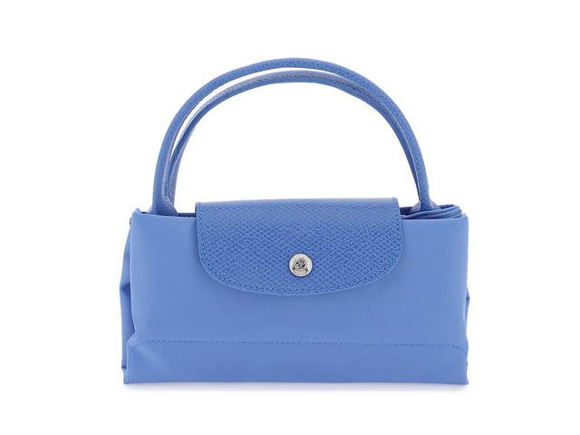 Longchamp Longchamp Cornflower Colour Le Pliage Original S Bagblue Recycled Polyamide Leather Details - view 3