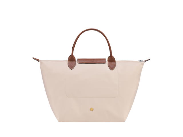 Longchamp Longchamp Le Pliage Original M Handbag In Recycled Canvas With Gold Hardware Paper - view 3