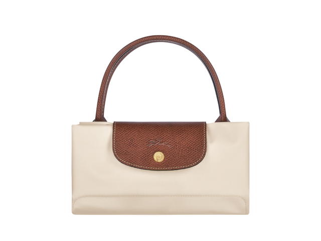 Longchamp Longchamp Le Pliage Original M Handbag In Recycled Canvas With Gold Hardware Paper - view 5