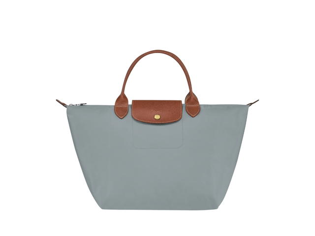 Longchamp Longchamp Le Pliage Original M Handbag In Recycled Canvas With Gold Hardware Steel - view 1