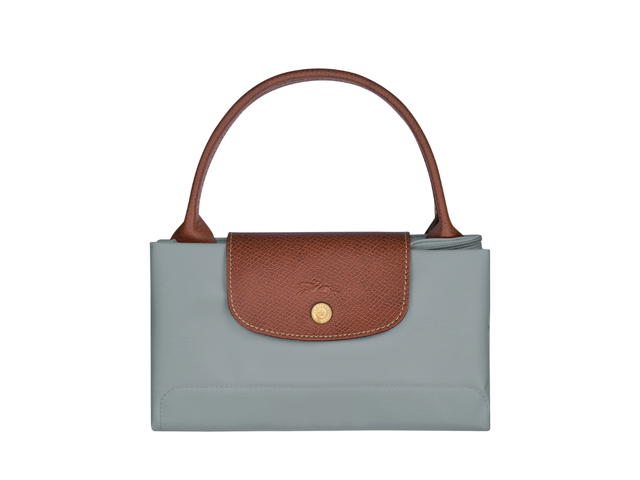 Longchamp Longchamp Le Pliage Original M Handbag In Recycled Canvas With Gold Hardware Steel - view 5