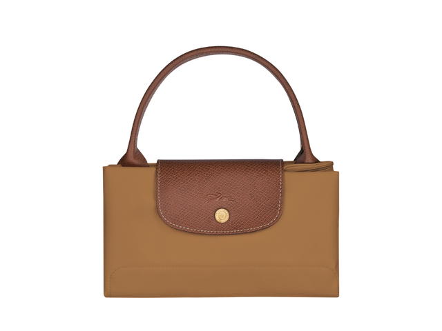 Longchamp Longchamp Le Pliage Original M Handbag In Recycled Canvas With Gold Hardware Fawn - view 5