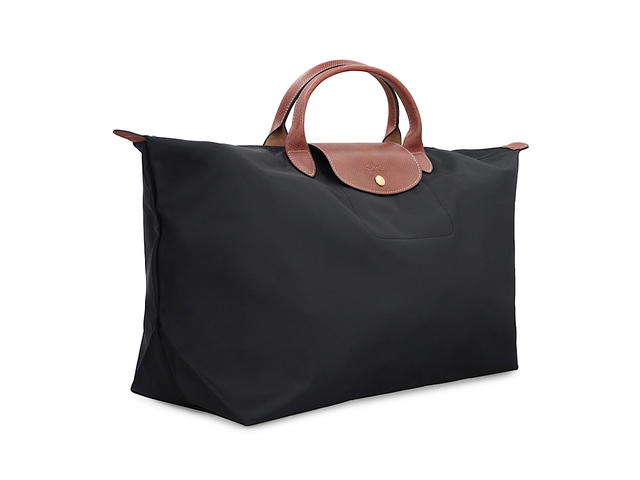 Longchamp Longchamp Le Pliage Original S Nylon Travel Bagblack Cow Hide Polyamide 100 - view 3