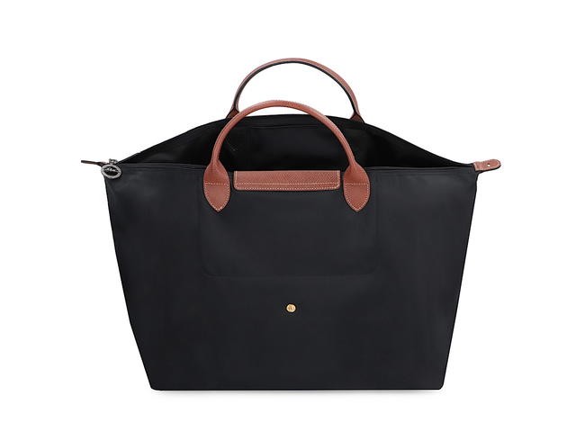 Longchamp Longchamp Le Pliage Original S Nylon Travel Bagblack Cow Hide Polyamide 100 - view 5