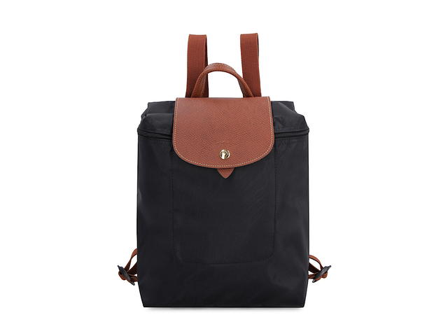 Longchamp Longchamp Le Pliage Original Nylon Backpackblack Nylon Cowhide 100 - view 1