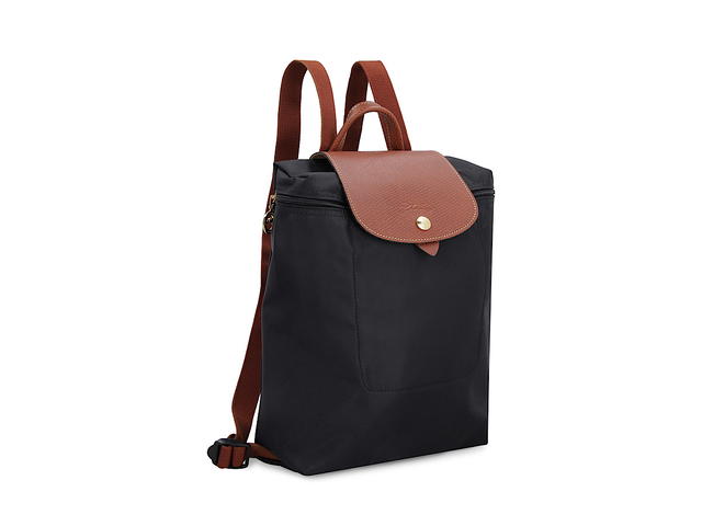 Longchamp Longchamp Le Pliage Original Nylon Backpackblack Nylon Cowhide 100 - view 3