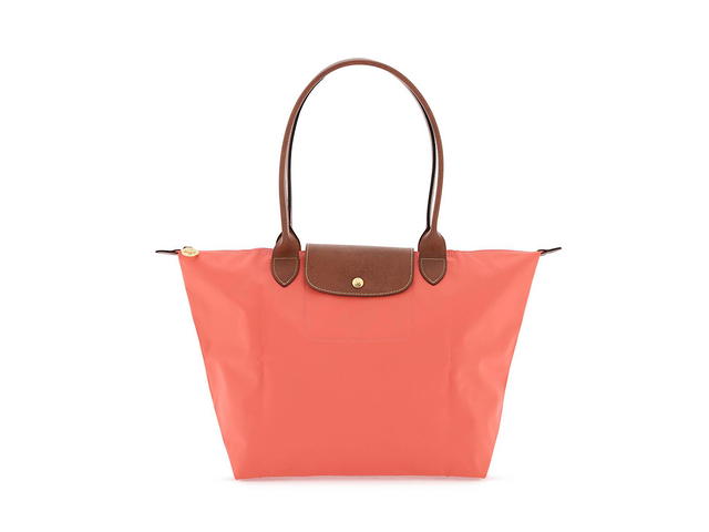 Longchamp Longchamp Grenadine L Le Pliage Bagpink Recycled Polyamide Leather Details - view 1