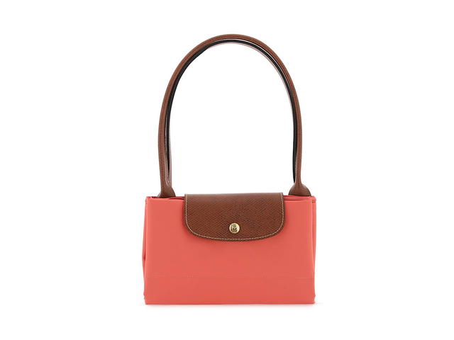 Longchamp Longchamp Grenadine L Le Pliage Bagpink Recycled Polyamide Leather Details - view 3