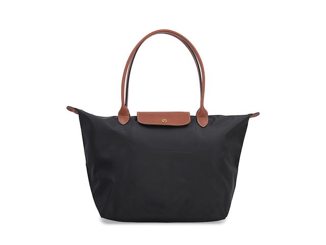 Longchamp Longchamp Le Pliage Original L Tote Bagblack Nylon Cow Hide 100 - view 2