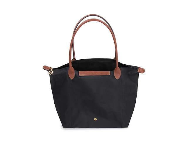 Longchamp Longchamp Le Pliage Original L Tote Bagblack Nylon Cow Hide 100 - view 4