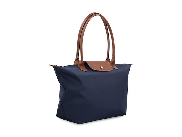 Longchamp Longchamp Le Pliage Original L Tote Bagblue Nylon Cow Hide 100 - view 3