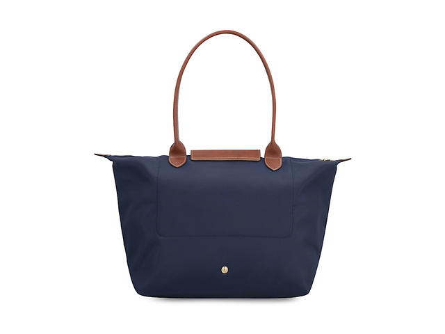 Longchamp Longchamp Le Pliage Original L Tote Bagblue Nylon Cow Hide 100 - view 4
