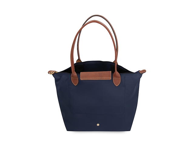 Longchamp Longchamp Le Pliage Original L Tote Bagblue Nylon Cow Hide 100 - view 5