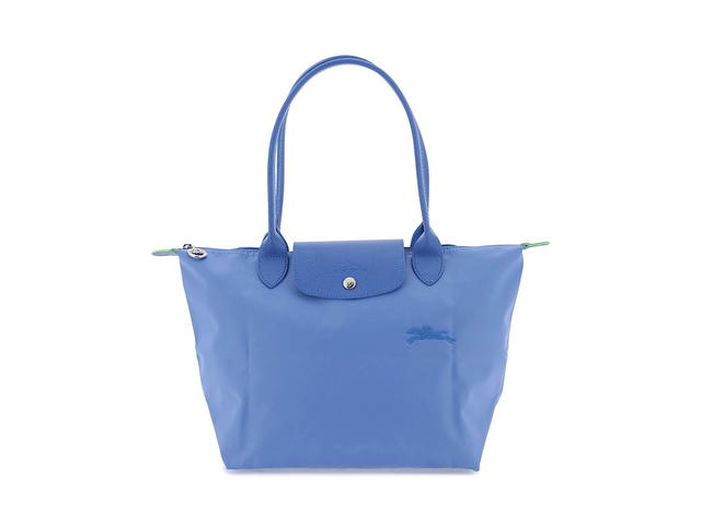 Longchamp Longchamp Cornflower Colour L Le Pliage Green Bagblue Recycled Polyamide Leather Details - view 1