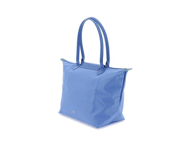 Longchamp Longchamp Cornflower Colour L Le Pliage Green Bagblue Recycled Polyamide Leather Details - view 2