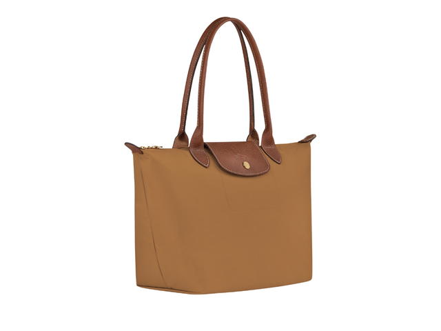 Longchamp Longchamp Le Pliage Original M Tote Bag In Recycled Canvas With Gold Hardware Fawn - view 2