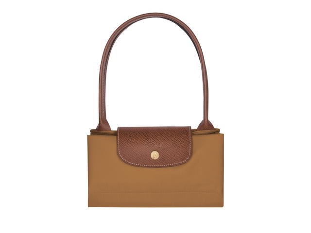 Longchamp Longchamp Le Pliage Original M Tote Bag In Recycled Canvas With Gold Hardware Fawn - view 5