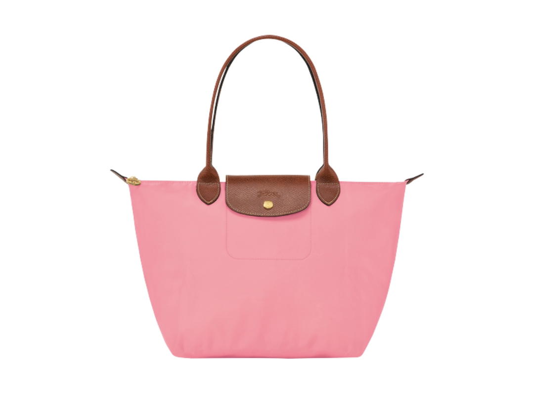 Longchamp Longchamp Le Pliage Original M Tote Bag In Recycled Canvas With Gold Hardware Marshmallow