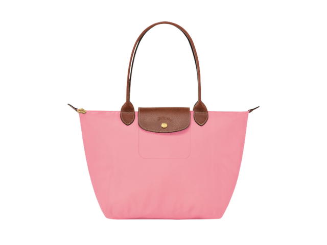 Longchamp Longchamp Le Pliage Original M Tote Bag In Recycled Canvas With Gold Hardware Marshmallow - view 1