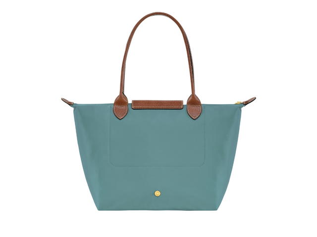 Longchamp Longchamp Le Pliage Original M Tote Bag In Recycled Canvas With Gold Hardware Eucalyptus - view 2