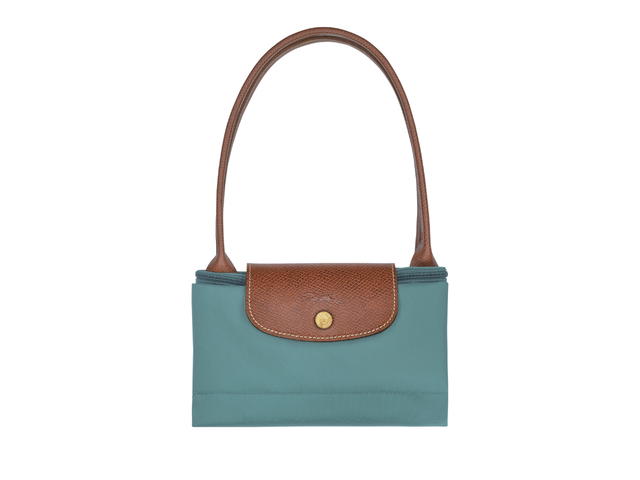 Longchamp Longchamp Le Pliage Original M Tote Bag In Recycled Canvas With Gold Hardware Eucalyptus - view 3