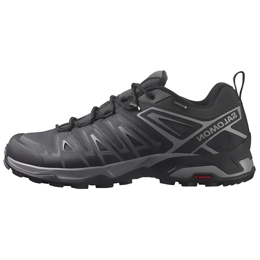 Salomon SALOMON X Ultra Pioneer Hiking / Trekking Shoes Men Low Top Ink Black/Black/Gray