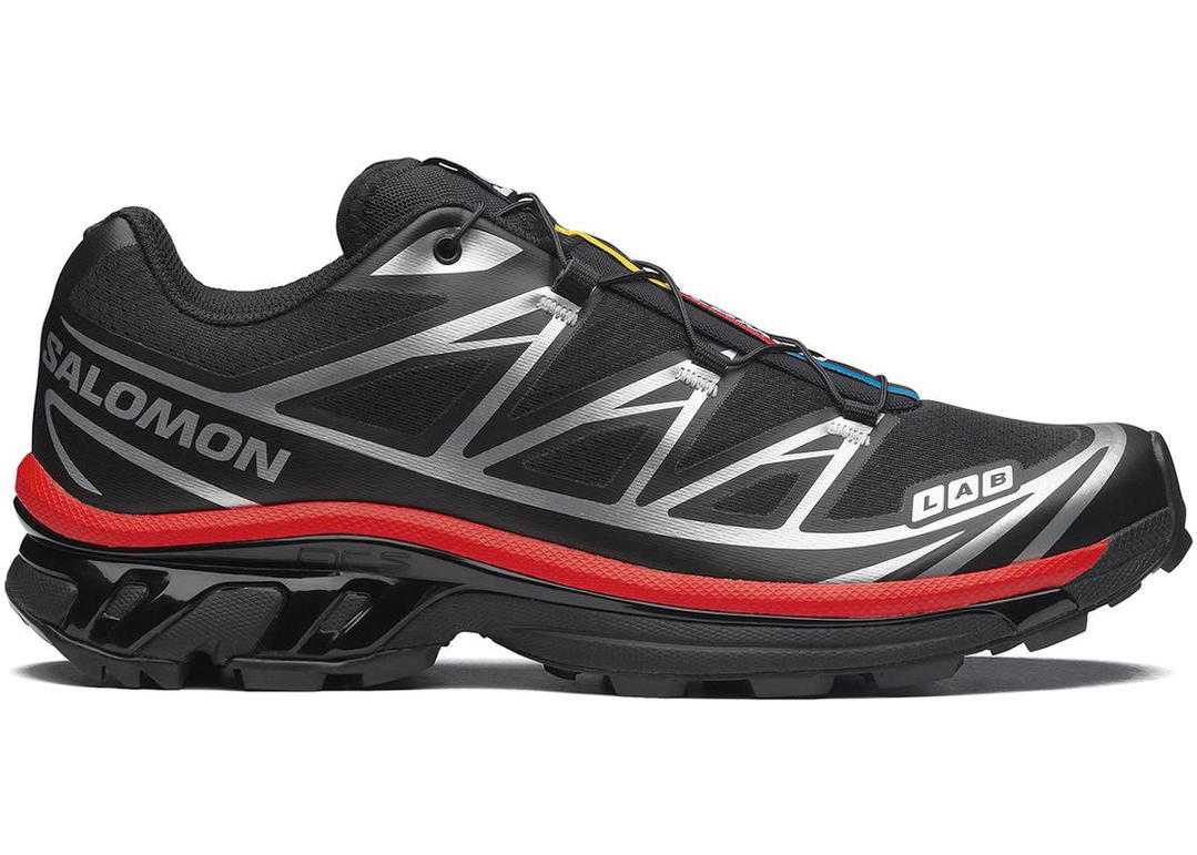 Salomon Salomon XT-6 Black Fiery Red Silver