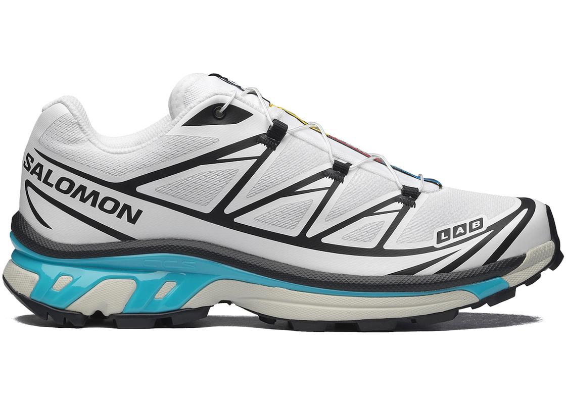 Salomon Salomon XT-6 Black White Blue Curacao
