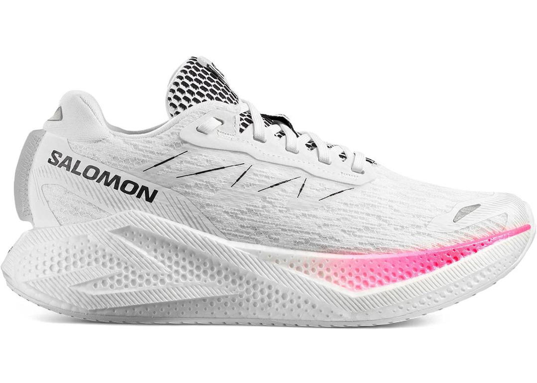 Salomon Salomon Aero Glide 4 White Black Pink (Women's)