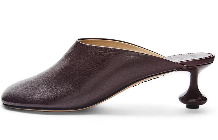 Loewe Loewe Odor-Resistant Wrap-toe Slippers Women's Burgundy