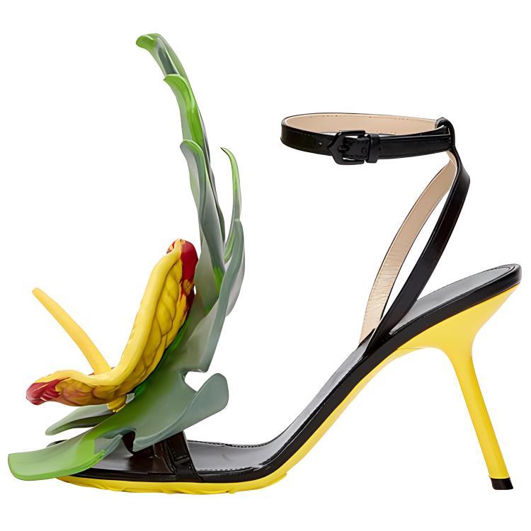 Loewe Loewe Anagram Strap Sandals Women's Black