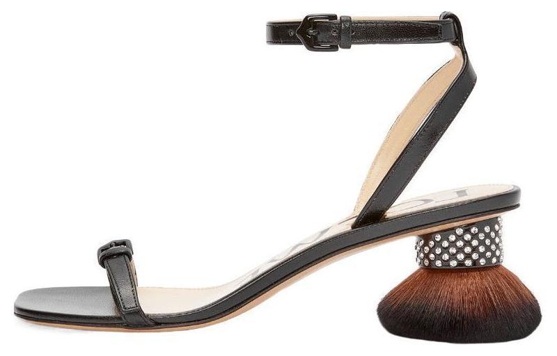 Loewe Loewe Petal 55mm Leather Sandals