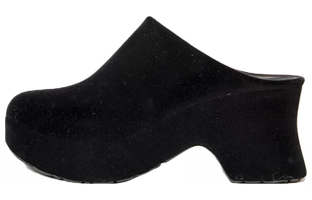 Loewe Loewe Rubber Sole Wrap-toe Slippers Women's Black