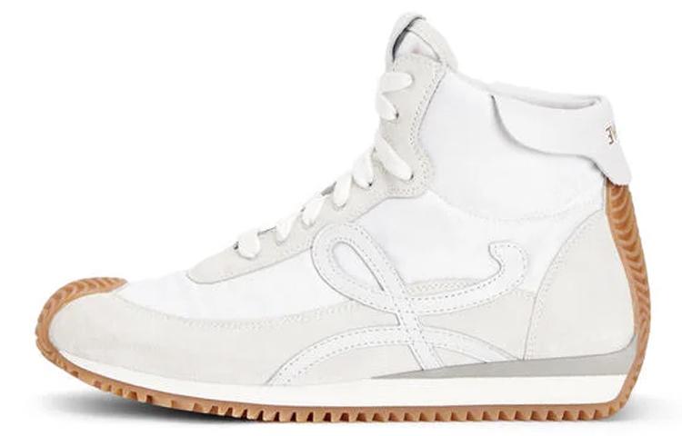 Loewe Loewe Flow Runner High Top Casual Shoes Women's White