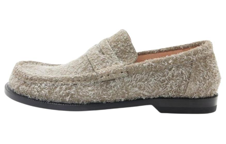 Loewe Loewe Loafers Women's Khaki Green