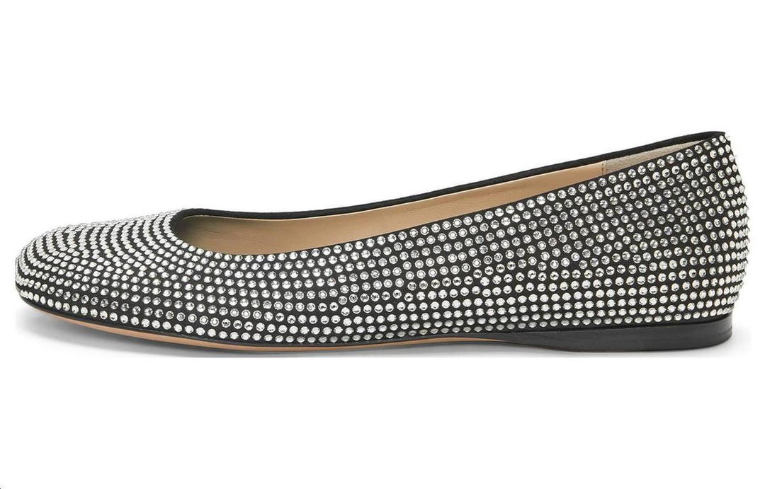Loewe Loewe Toy Rhinestone-embellished Ballerina Shoes