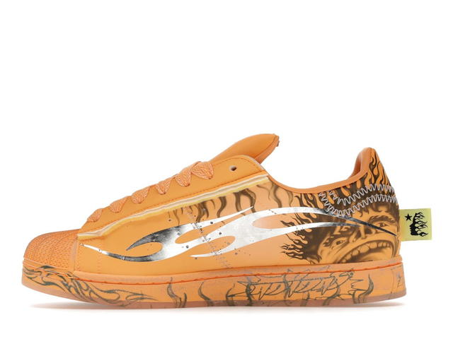 adidas adidas Superstar Hellstar Hazy Orange - view 3