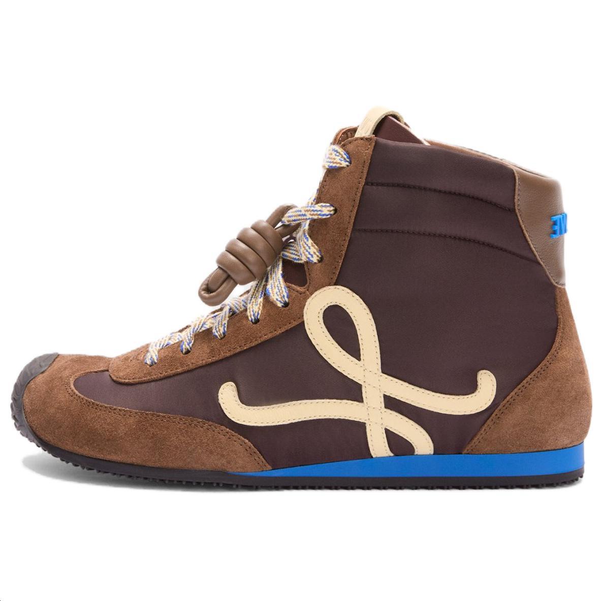 Loewe Loewe Ballet Runner 2.0 High Top Casual Shoes Women's Brown