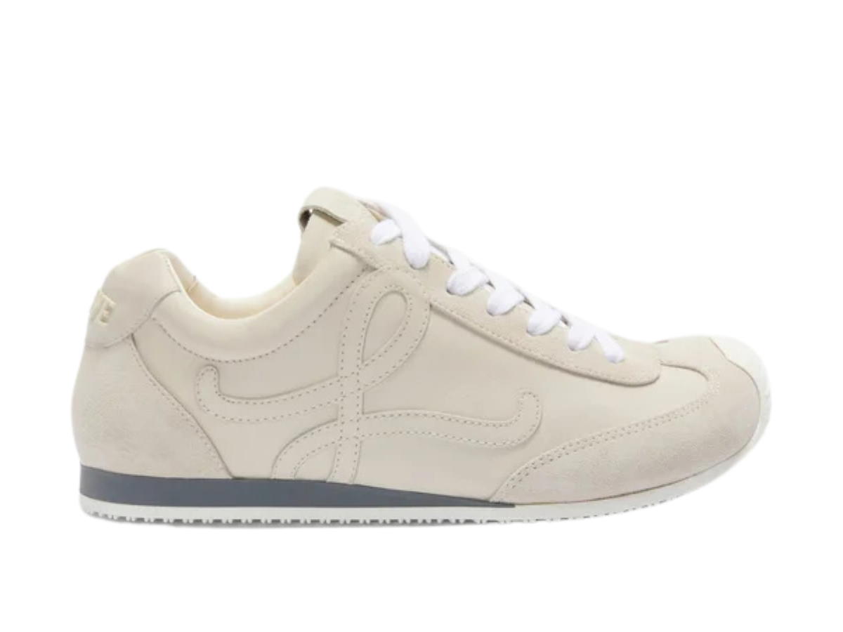 Loewe Loewe Ballet Runner 2.0 In Soft Calfskin White (W)