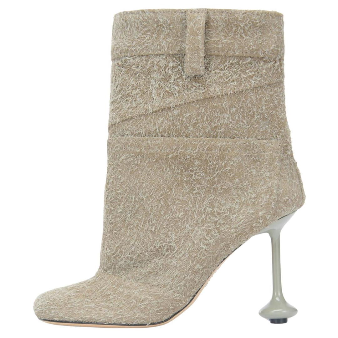 Loewe Loewe Toy Ankle Boots 9cm Women's Khaki Green