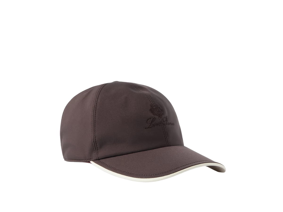 Loro Piana Loro Piana Logo-Embroidered Baseball Cap Brown