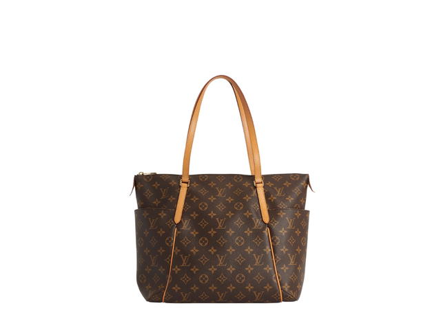 Louis Vuitton Louis Vuitton Totally MM In Monogram Coated Canvas And Vachetta Leather With Gold-Color Hardware Brown - view 1
