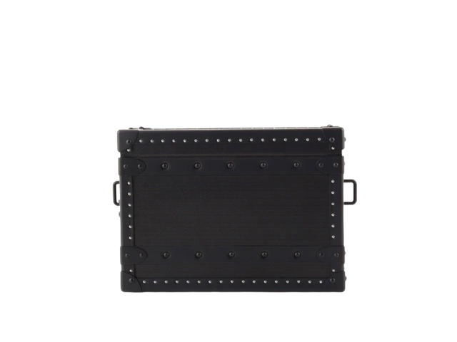 Louis Vuitton Louis Vuitton Clutch Box Bag Absolute Coated Canvas Black - view 2